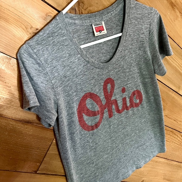 Homage Script Ohio Women’s Tee, Size Medium - Picture 14 of 15